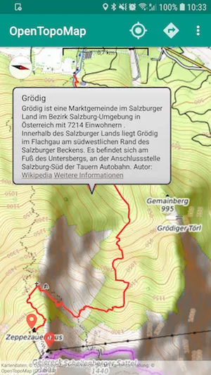 OpenTopoMap Viewer